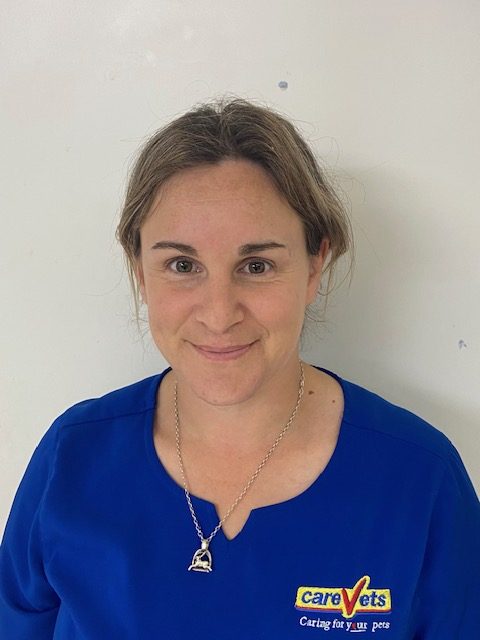 Sarah - Veterinary Nurse at CareVets Gisborne - she returned after working in other clinics - not many people do that!